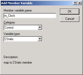 Add member variable to your dialog class