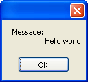 "Hello World" demonstration of StringBuilderPlus.