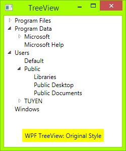 [WPF实用技巧]如何使WPF的TreeView节点之间有连线
