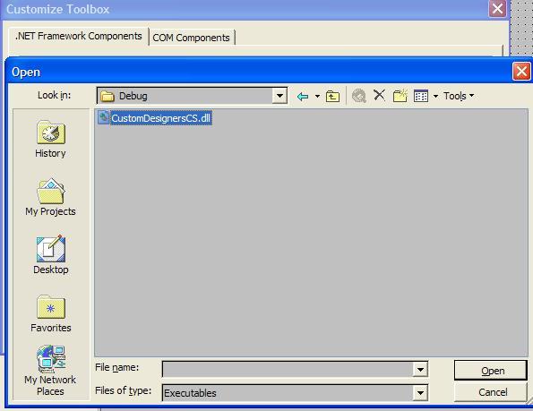 Adding HeaderDesigner to Toolbox