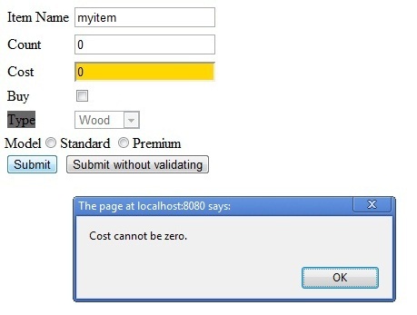 Validation In Javascript For Integer Value