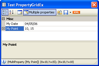 Multi object Properties