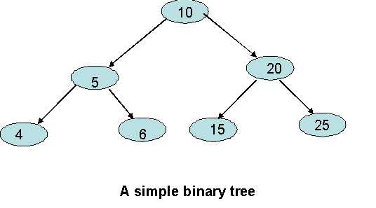 A binary tree