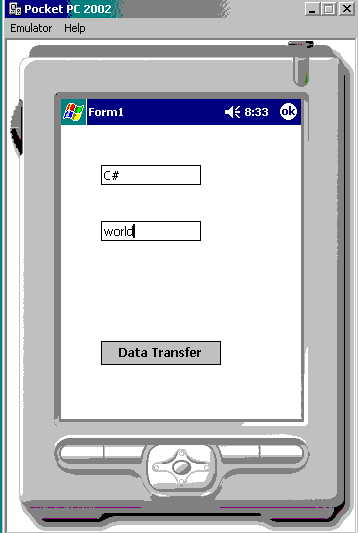 Sample Input PocketPC