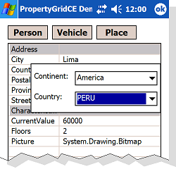 Screenshot - PropertyGridCE
