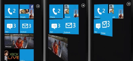 Windows Phone 7 Home Screen