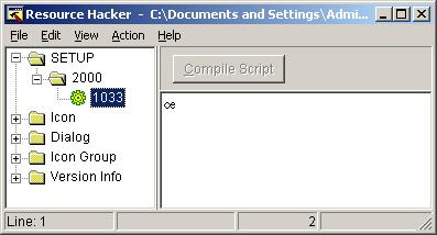 Before inject compressed merge data within the SetupEx.exe.