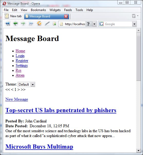 Site Without CSS