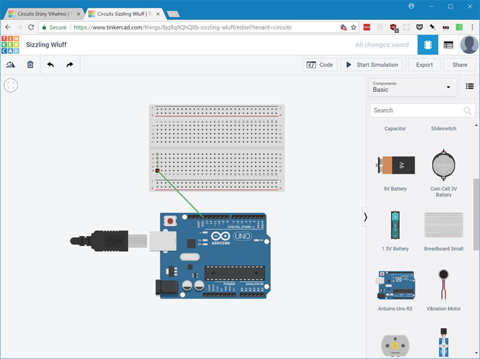 Tinkercad Arduino