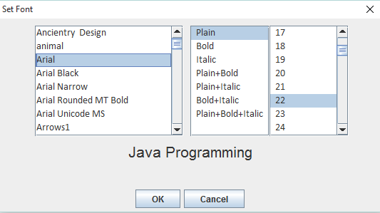 notepad in java with source code