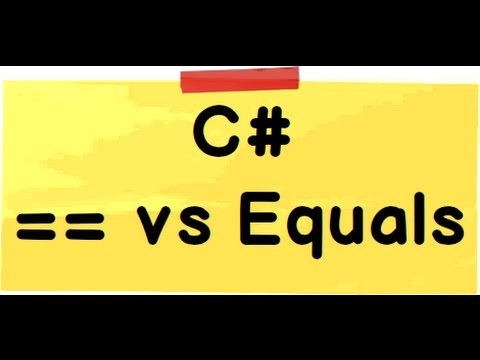 VS Equals - CodeProject