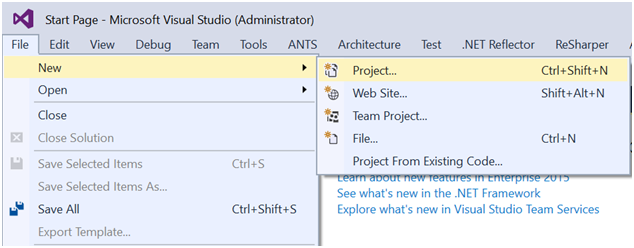 microsoft visual studio shell isolated sql server 2012
