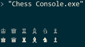 c++ - Win32 Console Chess Black pawn font issue - Stack Overflow