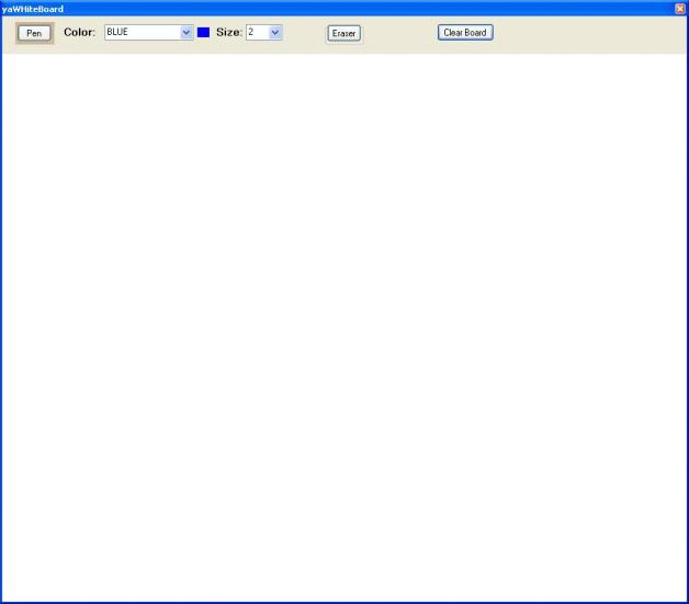 yaWhiteboard - Yet another whiteboard application