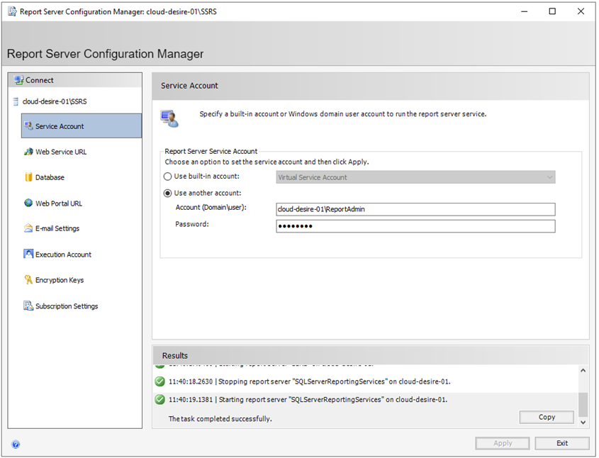 Install And Configure SQL Server Reporting Services