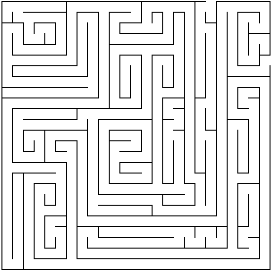 Generated Maze