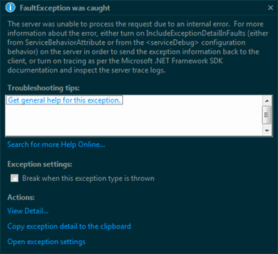WCF - Exception Handling, FaultException and FaultContracts- CodeProject