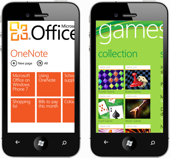 iPhone-styled Windows Phone emulator