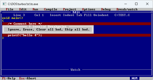 Revisiting Borland Turbo C And C++