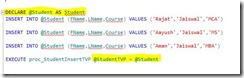 PassingTVP_Sp_Call PassingTVP_Sp_Call