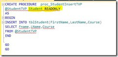 StudentType_Procedure StudentType_Procedure