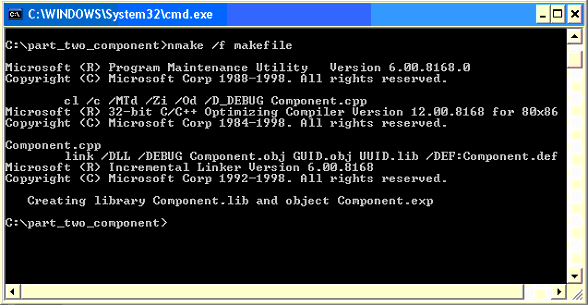 The Output window