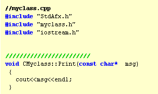 Implementation of Print method