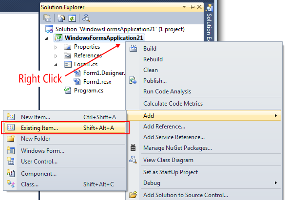 krypton toolkit visual studio 2013