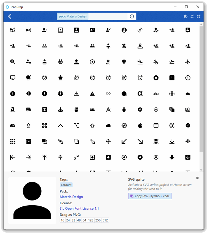 Download Desktop App To Automate Svg Sprites Generation Codeproject