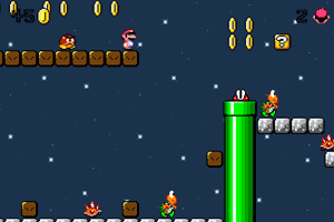 SUPER MARIO HTML5 free online game on