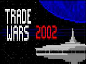 TradeWars ANSI title screen