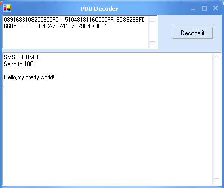 Sample screenshot