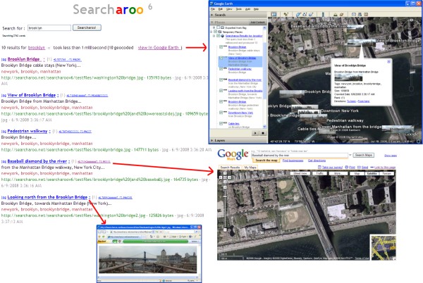 Overview of version 6: Image search, Google Earth and Google Maps