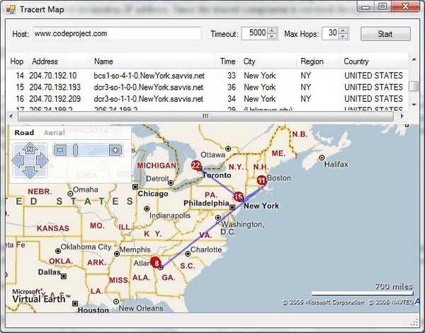Карта microsoft virtual earth