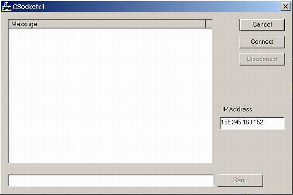 Program chat A TCP/IP