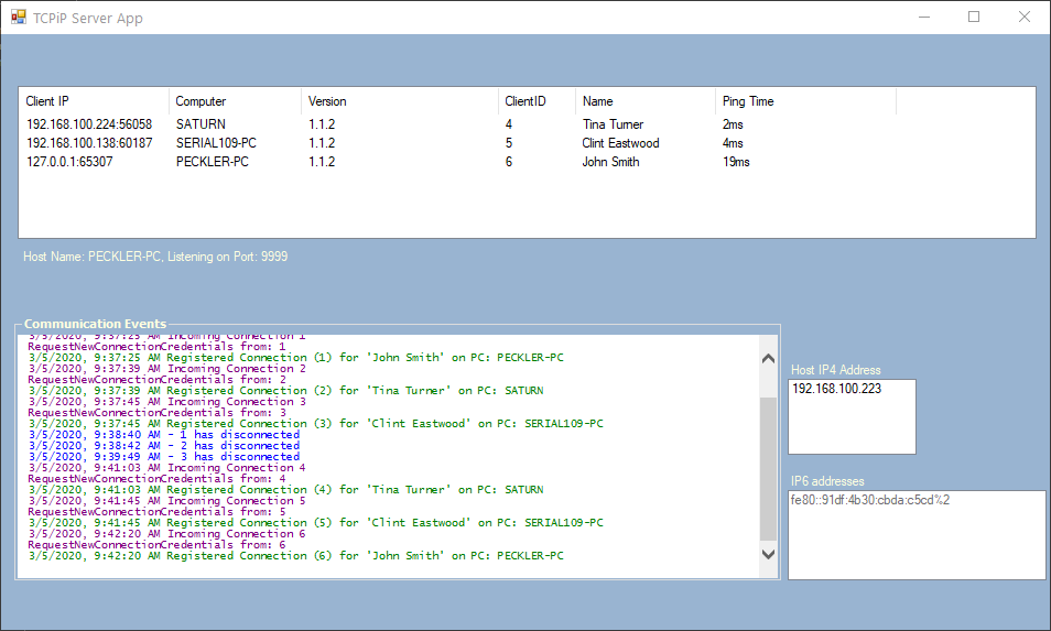 1.14 TCP/IP WolfSSL TCP Server