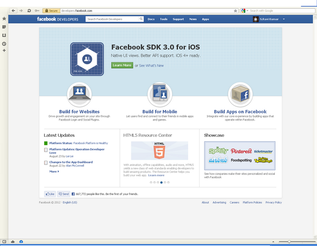 How to Login from Facebook FB Application?