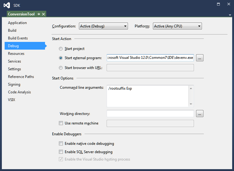 python tools for visual studio 2015 nothing happends