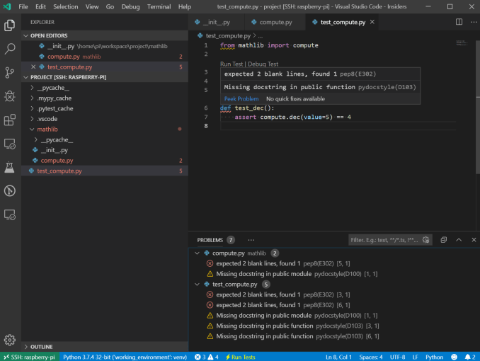 Setting Up Python Development Environments with Visual Studio Code -  CodeProject