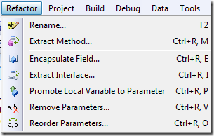 Refactoring in Visual Studio 2008 - CodeProject
