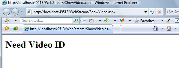 Web site project run