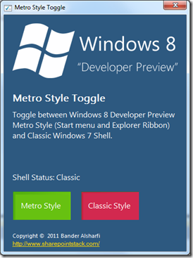 Metro Style Toggle for Windows 8 Developer Preview - CodeProject