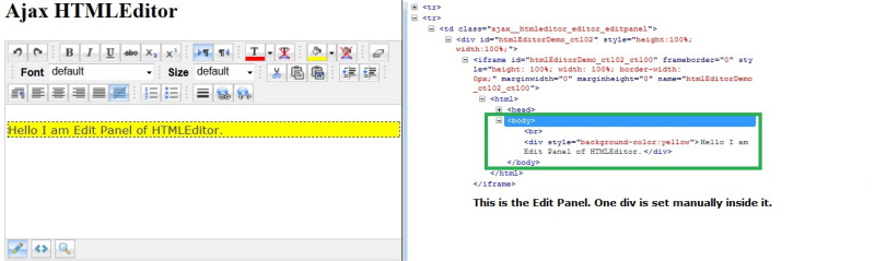 Set Content inside AJAX HTMLEditor and EditorExtender using JavaScript
