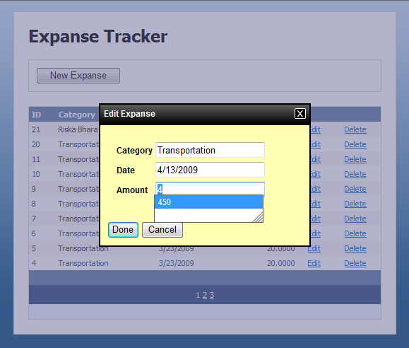 Ajax Control Toolkit Line Chart Example