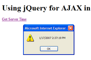 kalender magie creatief Using jQuery for AJAX in ASP.NET - CodeProject
