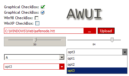 AWUI - controls