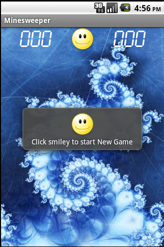 Minesweeper - Startup screenshot