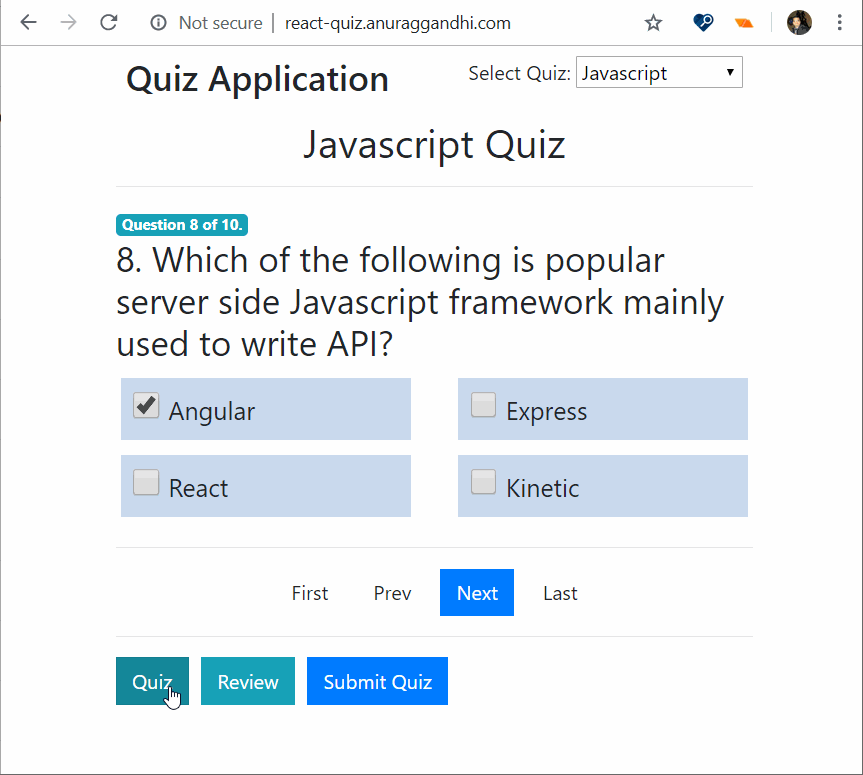 DevQuiz - Jogo de Quiz em tempo real utilizando React Native e