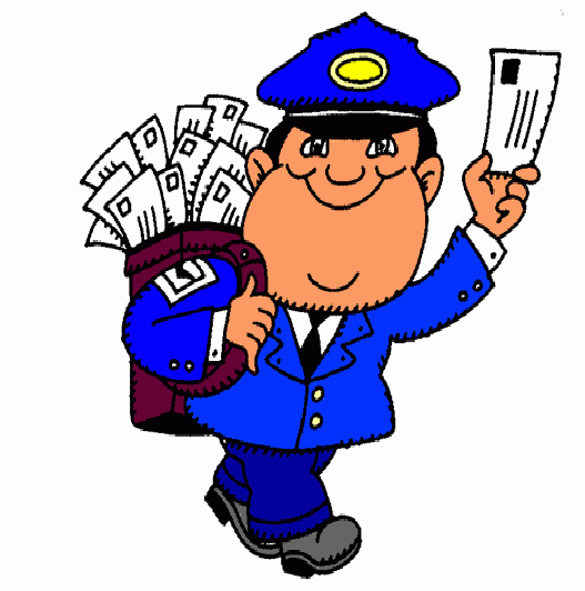 mail delivery clipart free - photo #9