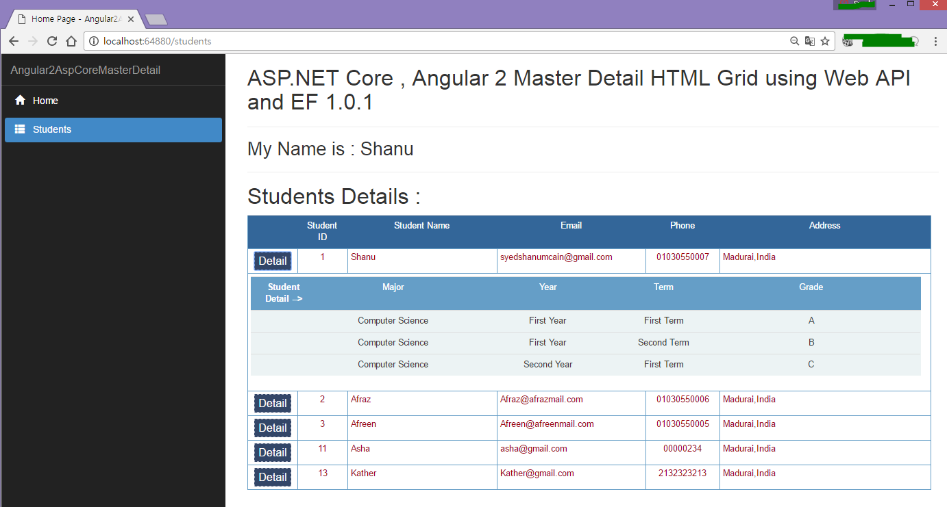 Asp .net Core html. Asp.net Core + Angular. Detail мастер. TOPSCLOUD. Net. Detail year